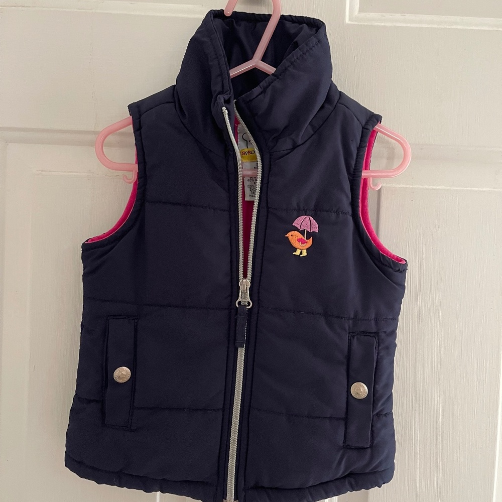 Sprockets Girls 3T puffer vest